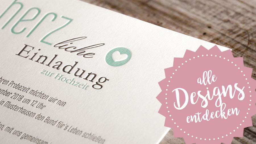 40 Mustertexte für Hochzeitseinladungen + 8 Gestaltungstipps